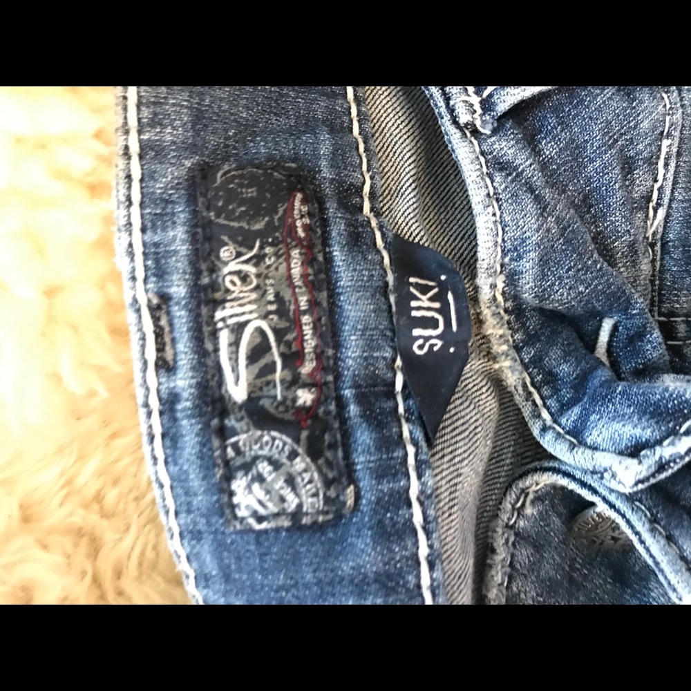 Silver Suki jeans